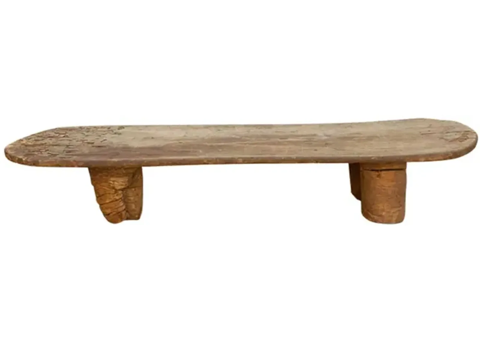 Antique African "D" Ends Coffee Table