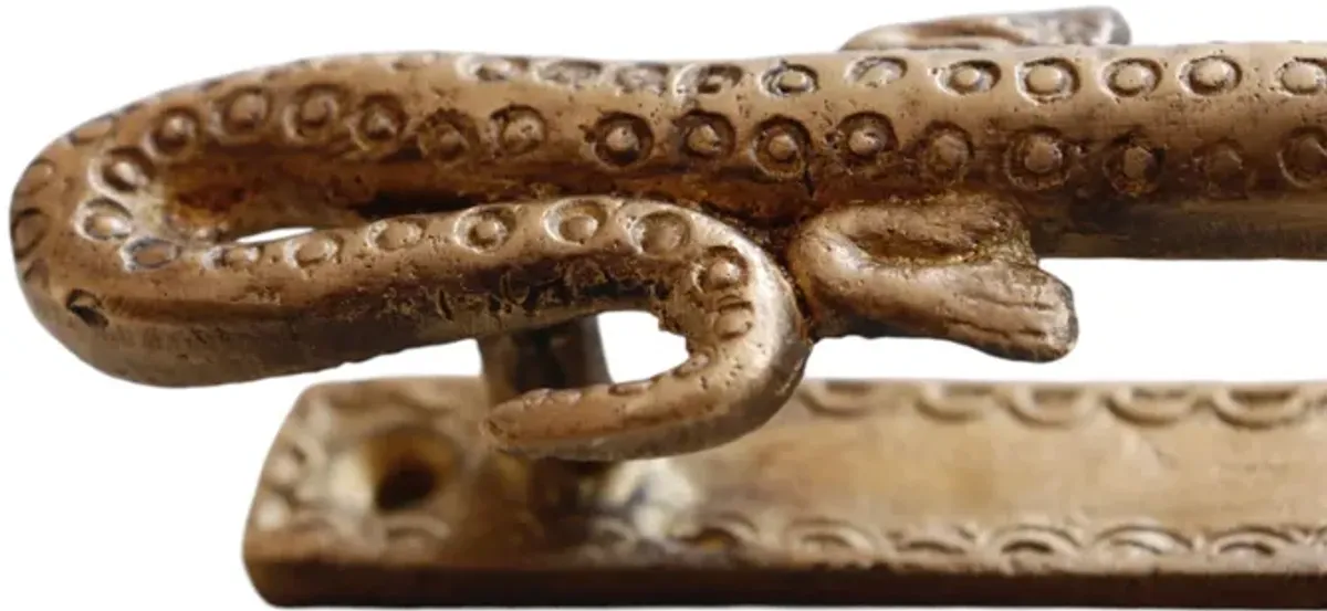 Brass Alligator Door Handles - a Pair - Interesting Things