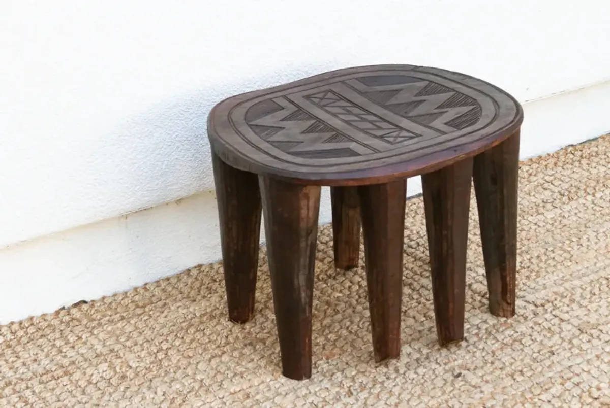 Authentic African Tribal Stool