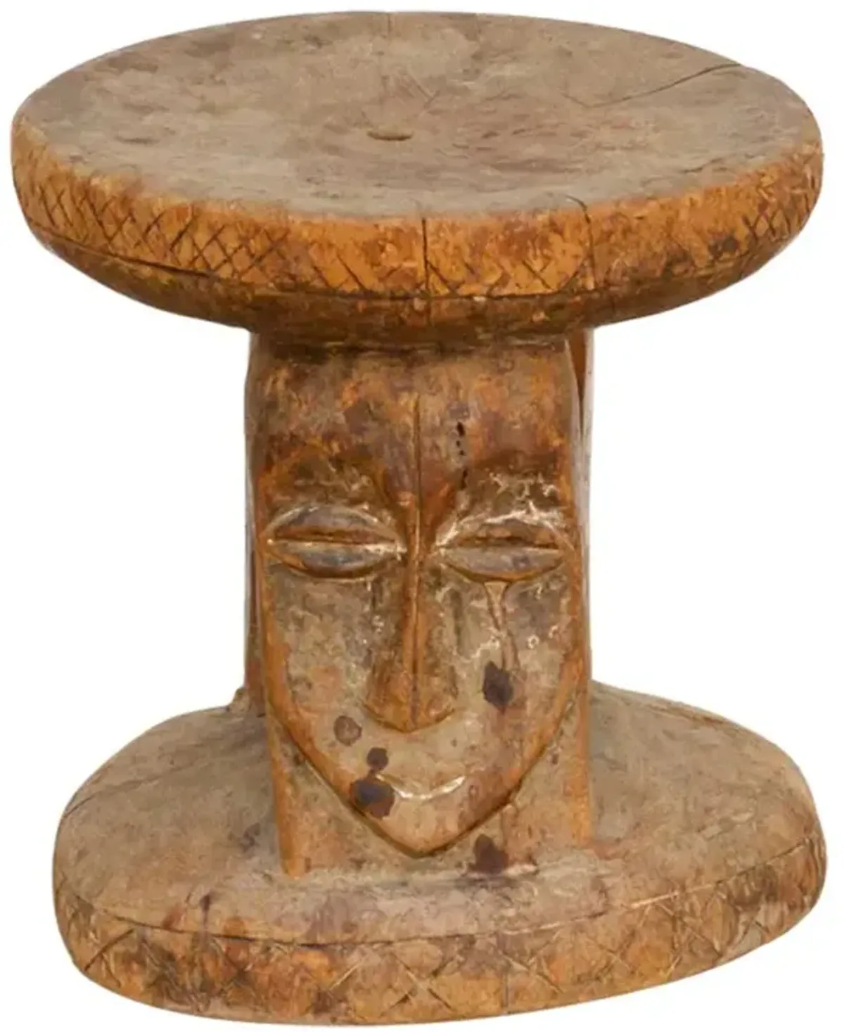 Lovely Antique African Lega Stool