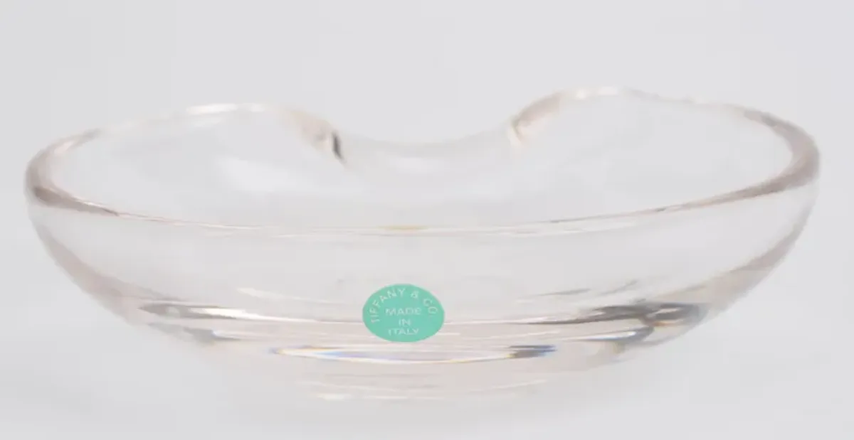Tiffany & Co. Elsa Peretti Glass Ashtray