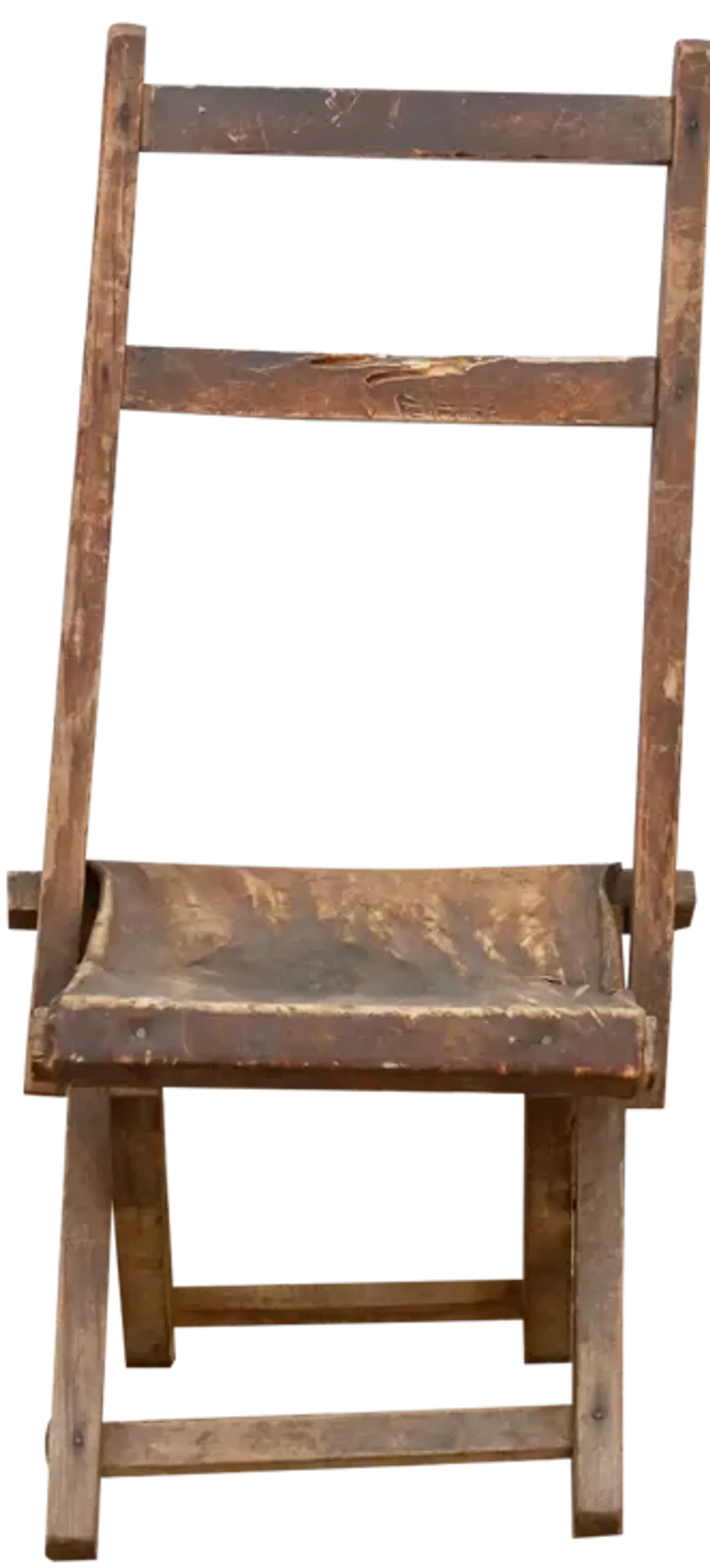 Antique Folding Travelers' Chair - de-cor