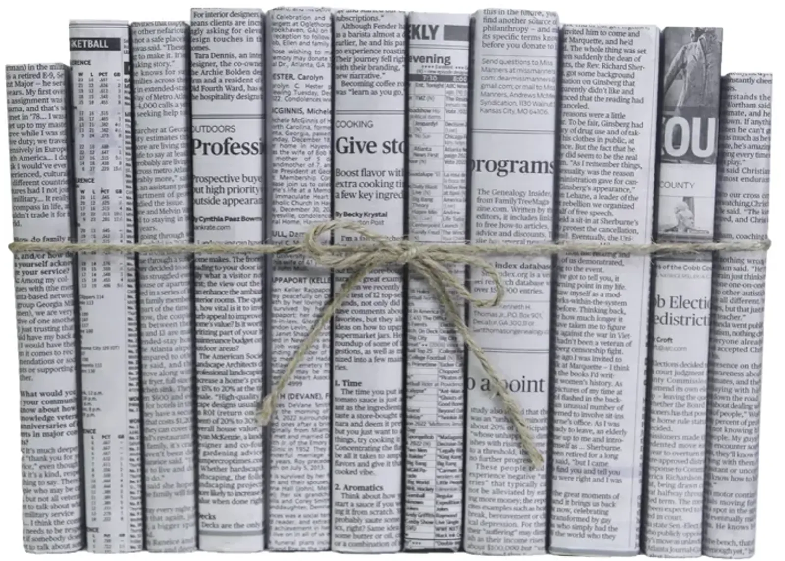 Newspaper Wrapped ColorPak - Grey