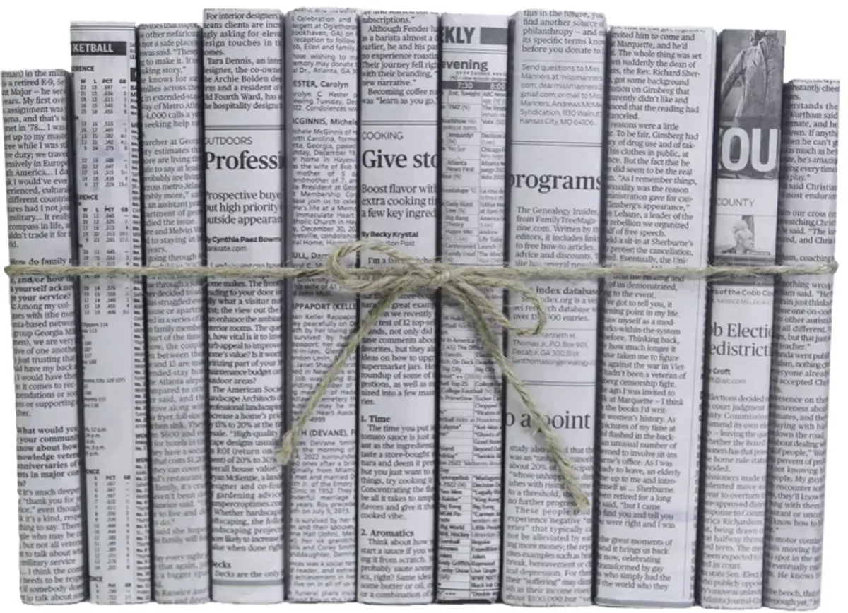 Newspaper Wrapped ColorPak - Grey