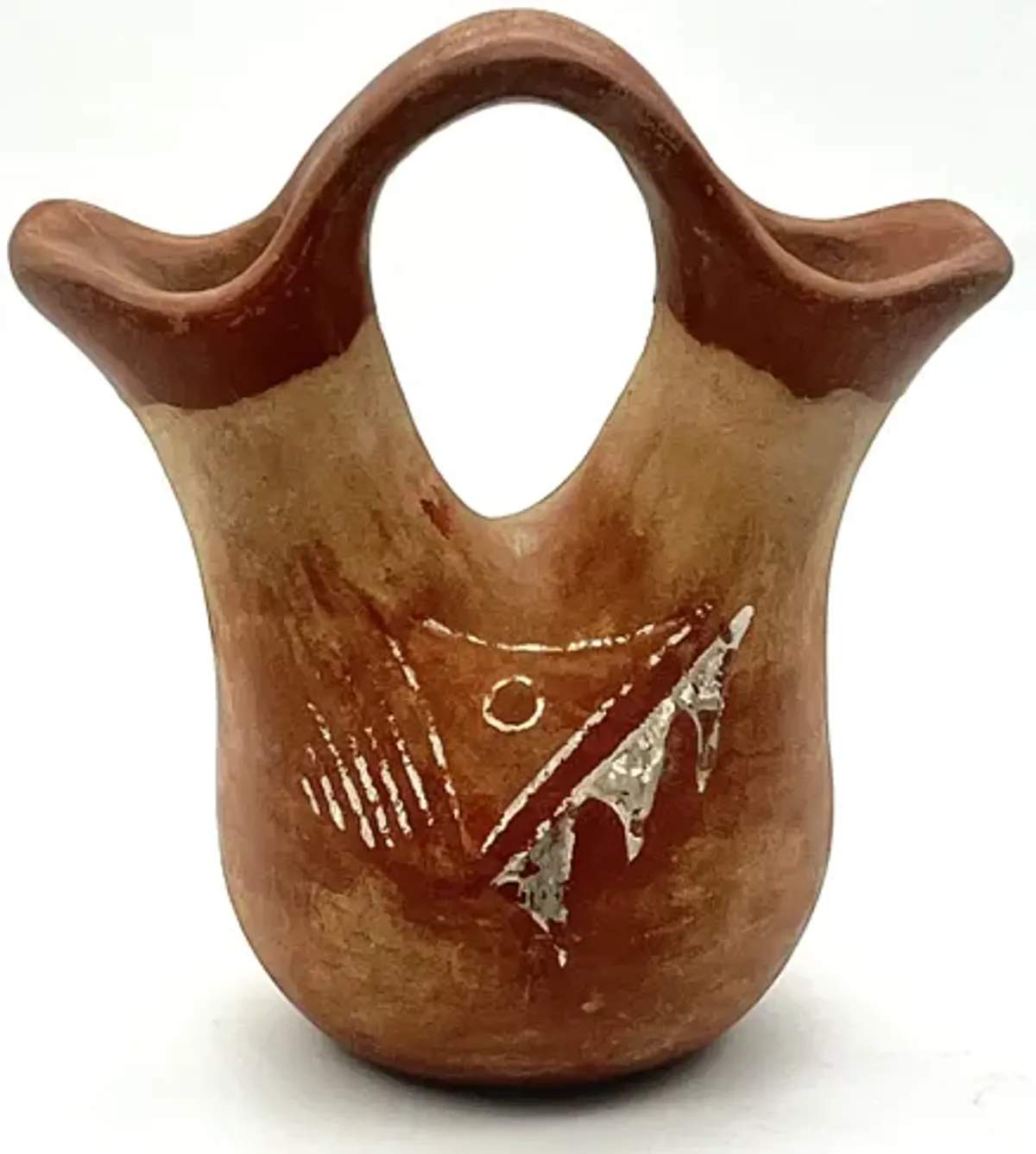 Pueblo Ceremonial Wedding Pottery Vase