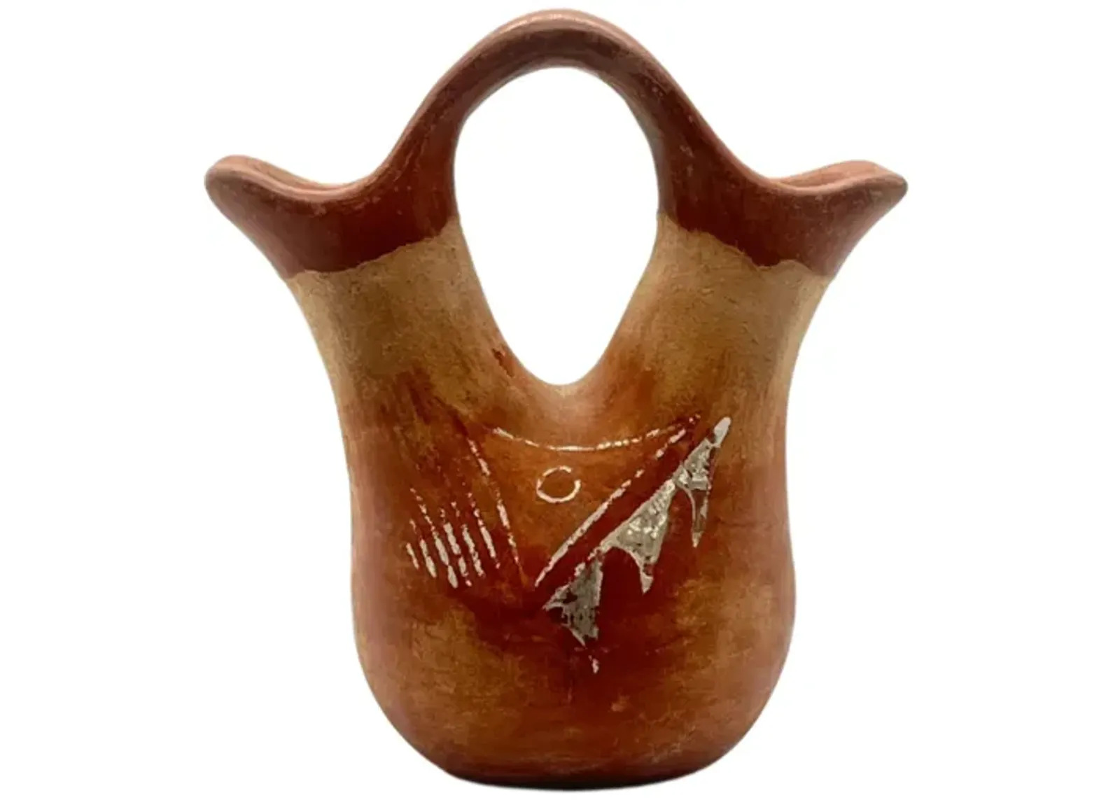 Pueblo Ceremonial Wedding Pottery Vase