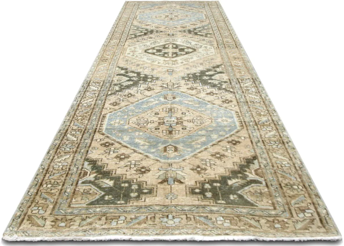 1940s Persian Melayer Runner-3'1"x10'8"