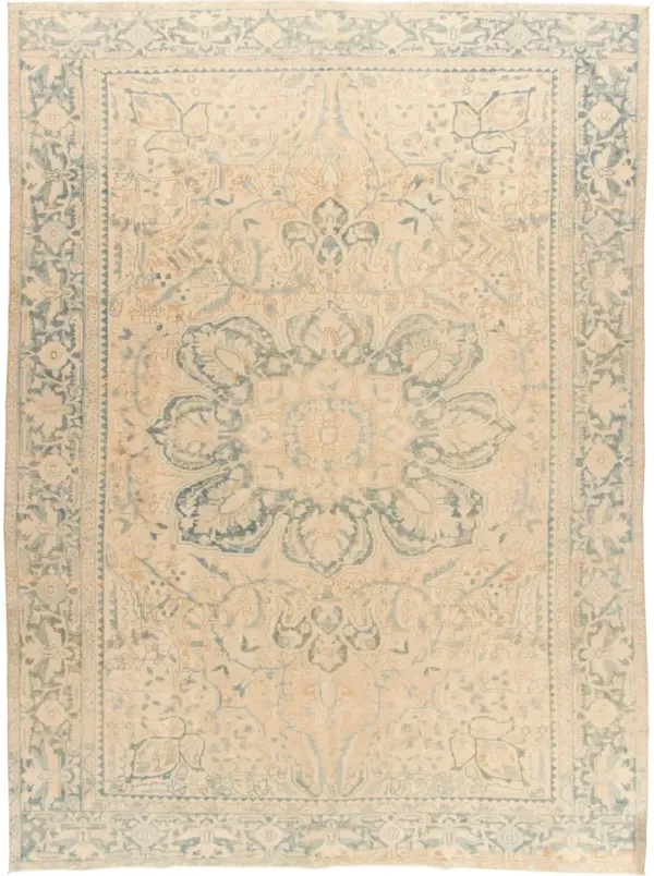 Heriz Hand Knotted Rug, 9'11 X 13'9