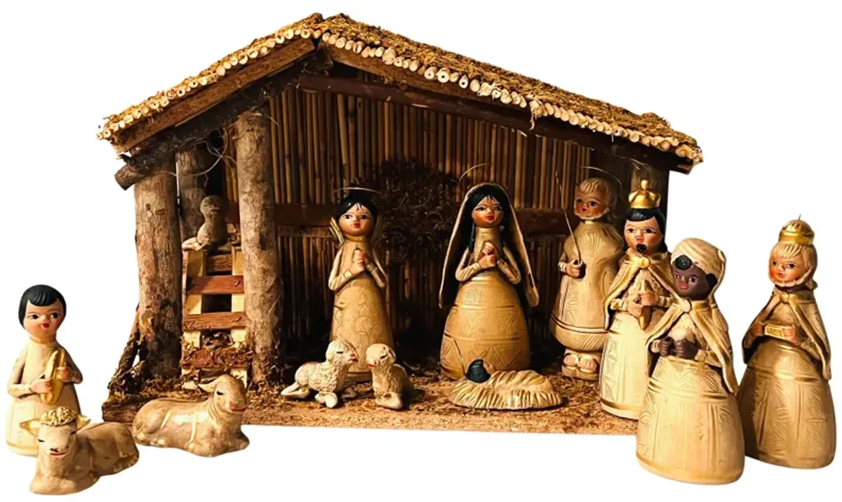 Handmade Nativity Set