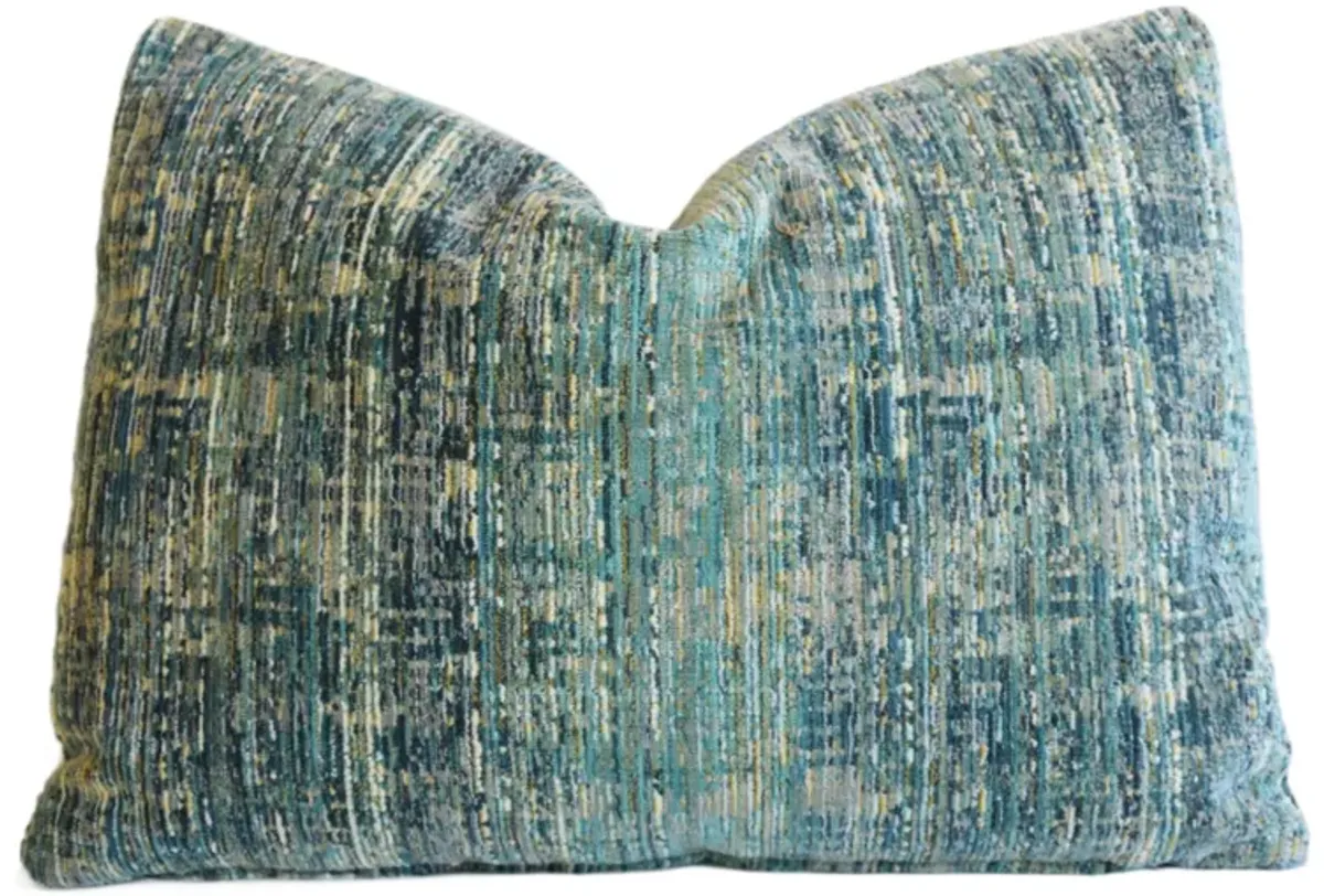 Claremont Velours Jaspe Velvet Pillow