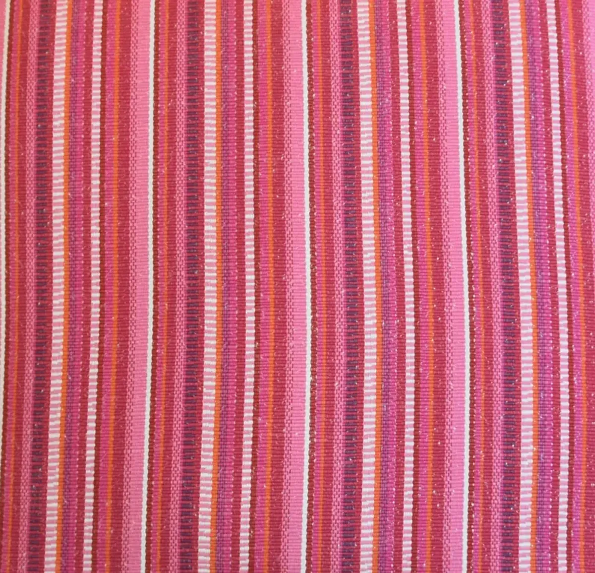 Schumacher Primavera Stripe Berry Pillow