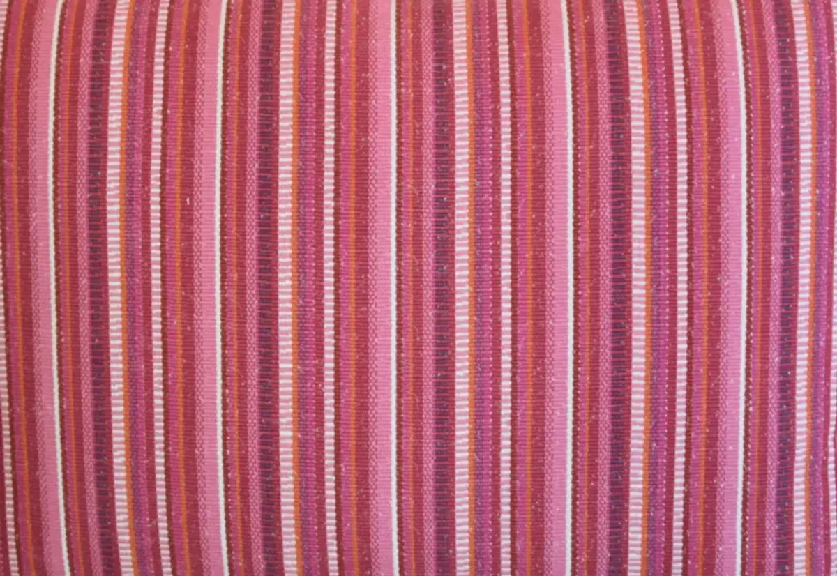 Schumacher Primavera Stripe Berry Pillow