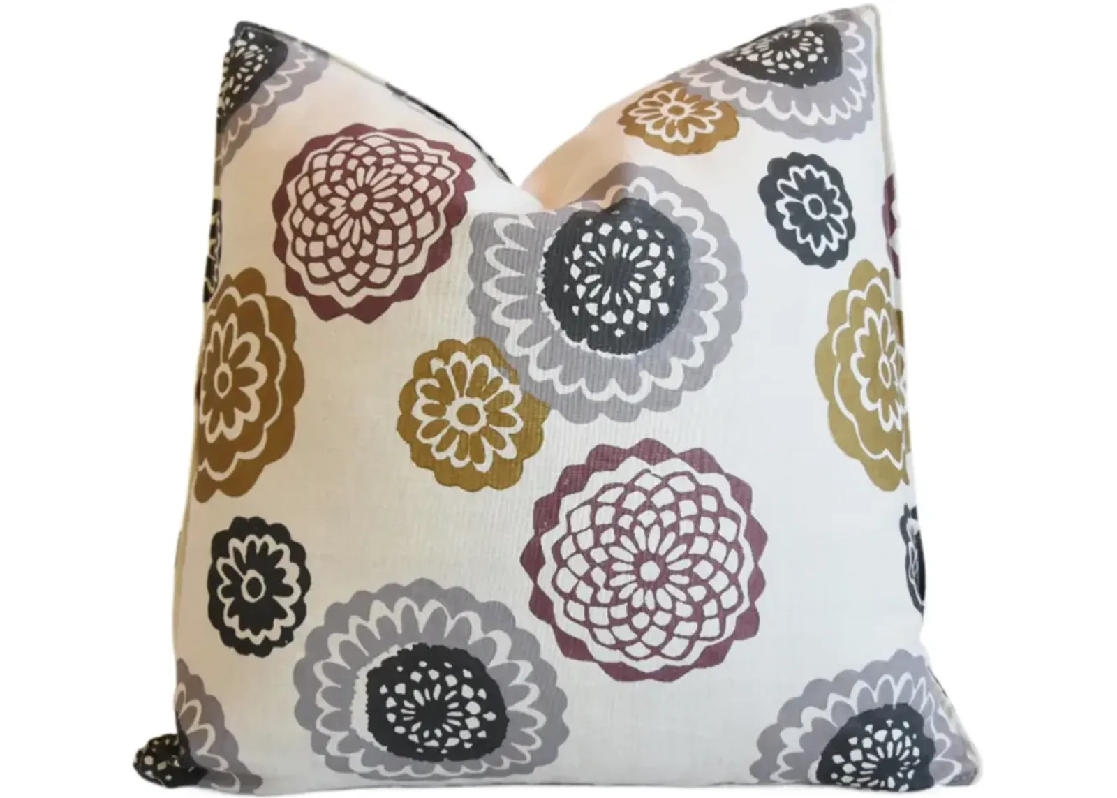 Galbraith & Paul Zinnia Floral Pillow