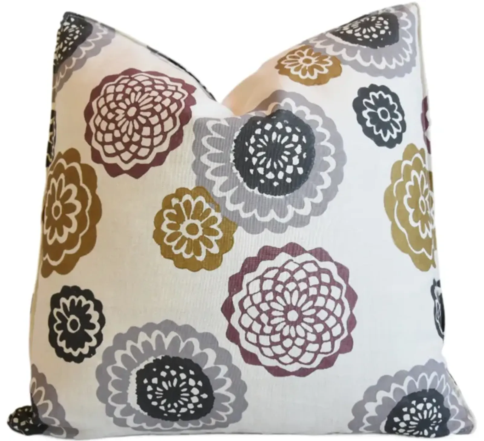 Galbraith & Paul Zinnia Floral Pillow