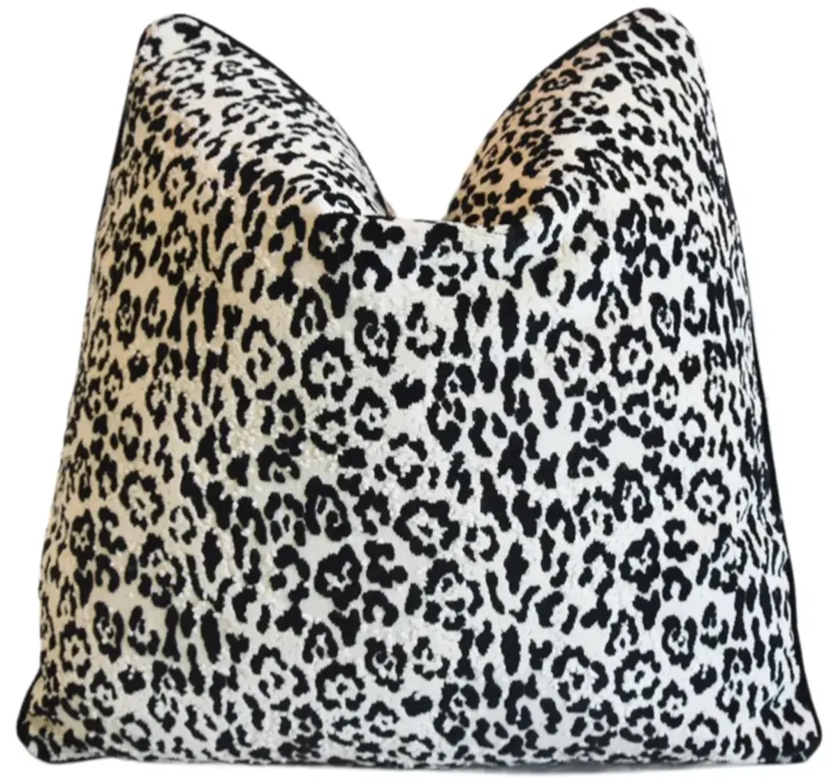 Pierre Frey Jungle Leopard Velvet Pillow