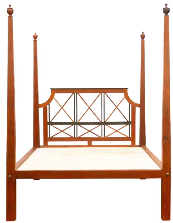 Jak & Ebony Colonial Poster Queen Bed