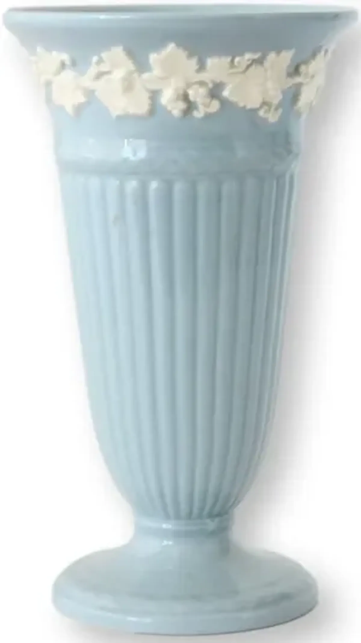 Wedgwood Queensware Blue Vases