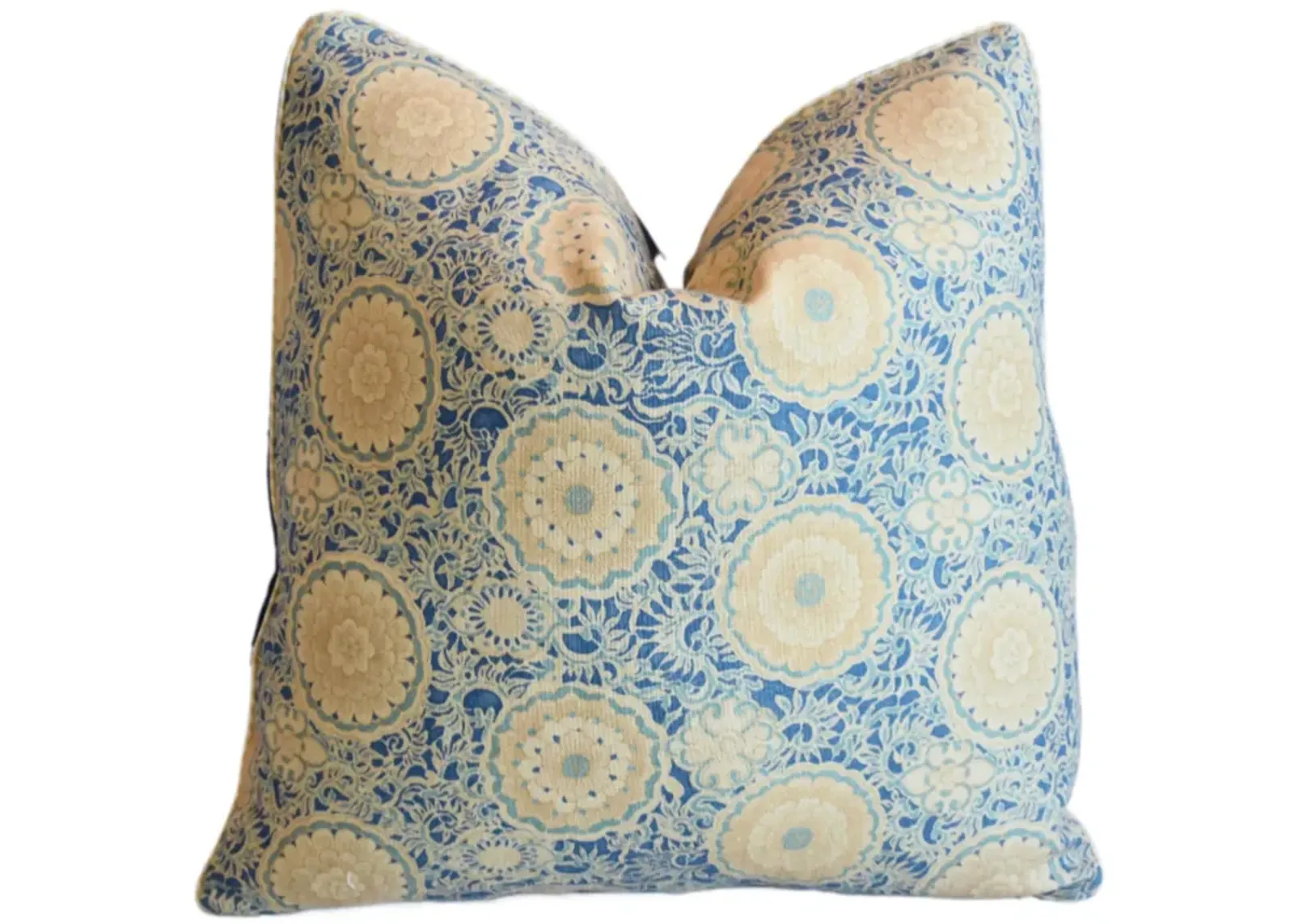 Designer Susan Tucker Floral Pillow