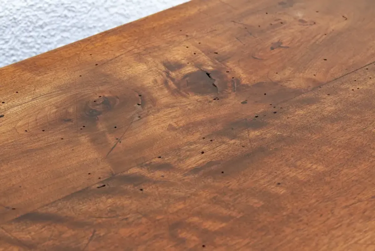 19th Century French Walnut Writing Table - de-cor - Brown