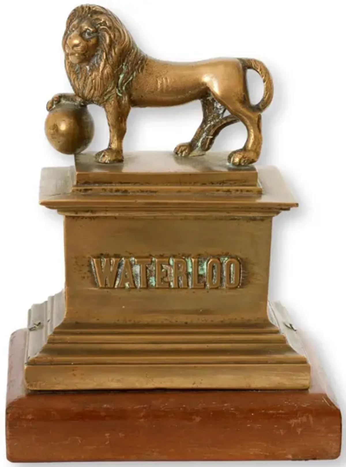 Heavy English Bronze Waterloo Lion