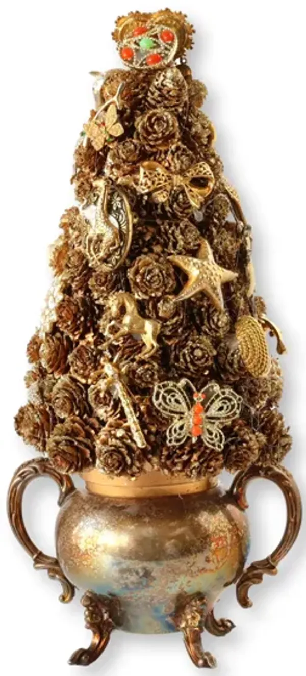 Midcenutry Jewelry Chrstimas Tree