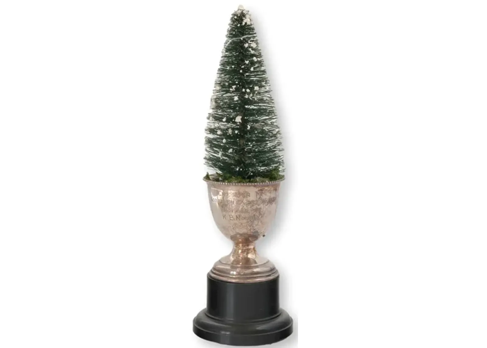 1946 Motorcycle Trophy Bottle Brush Tree