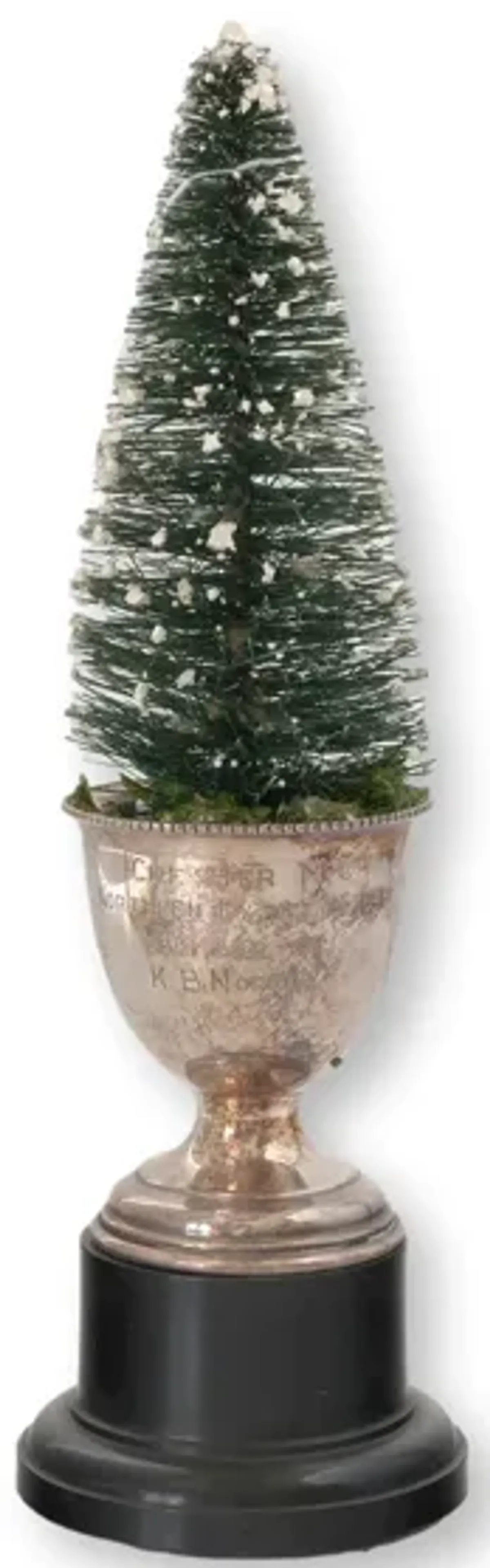 1946 Motorcycle Trophy Bottle Brush Tree - The Queens Landing