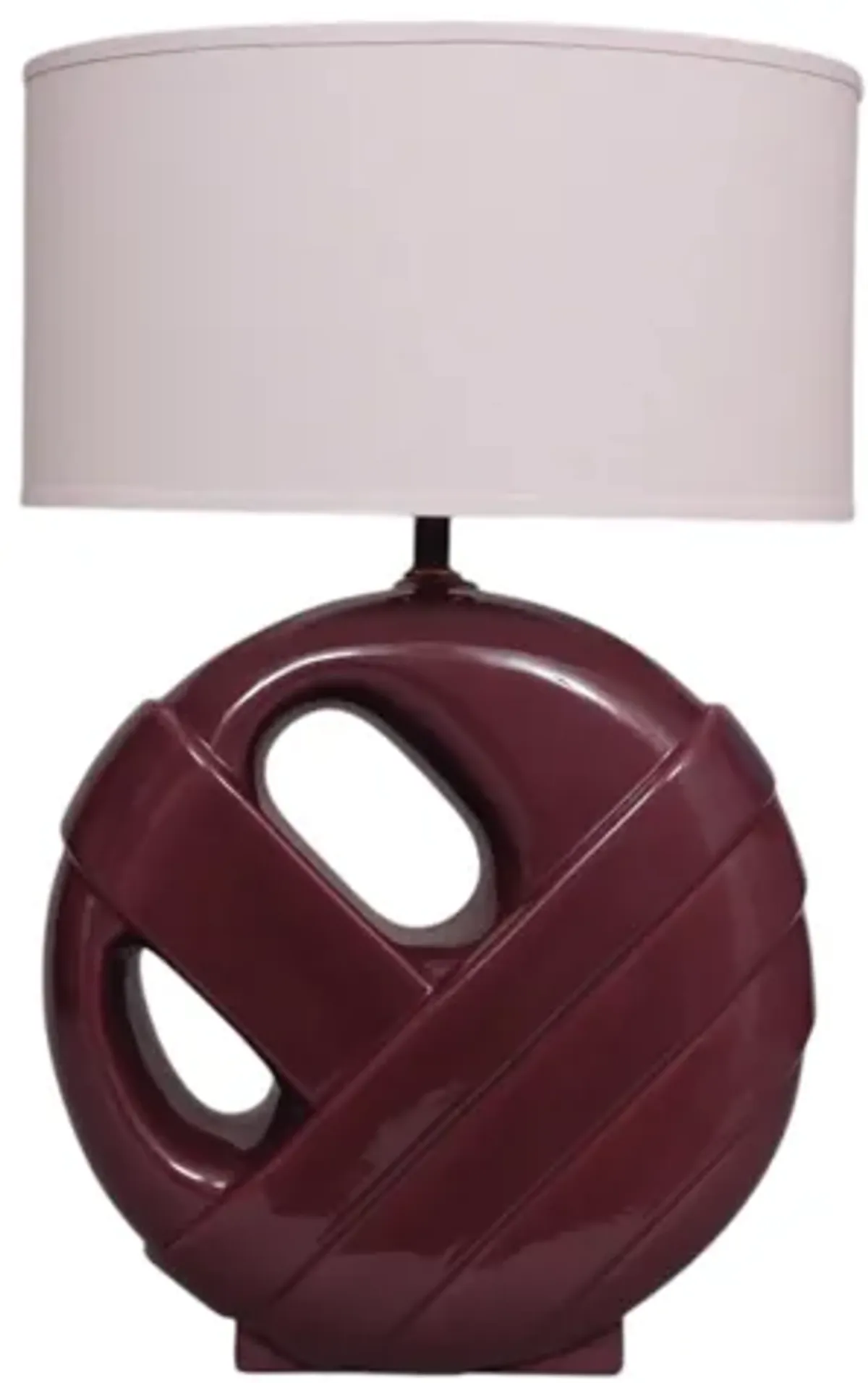 Ceramic Postmodern Table Lamp - red