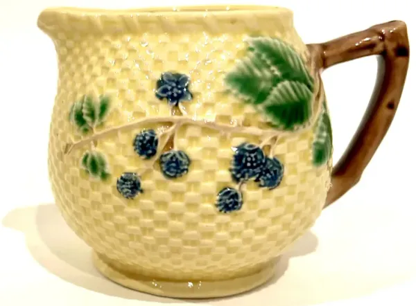 Tiffany & Co. Majolica Cream Pitcher - The Emporium Ltd. - Green