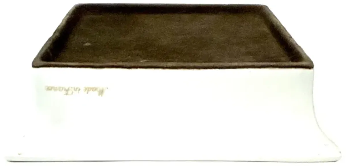 Hermes French Porcelain Cigar Ashtray - The Emporium Ltd. - White