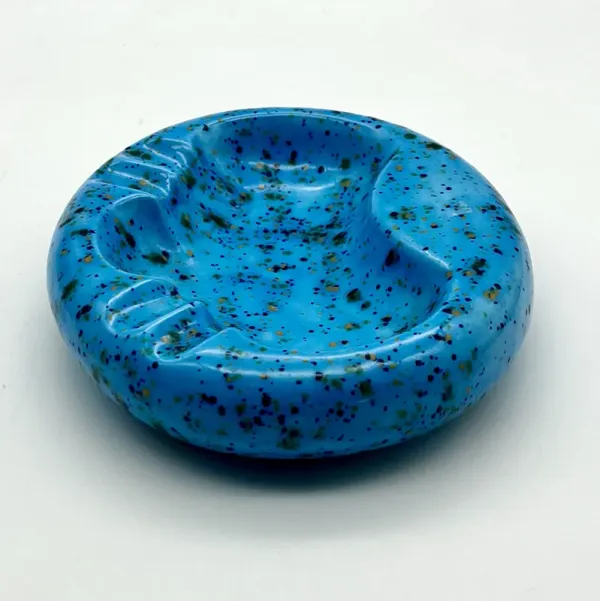 C. 1980s Speckled Ceramic Catchall - Pilar Collection