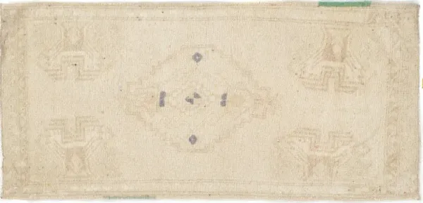 Yastik Hand Woven Wool Rug 1'8 X 3'4