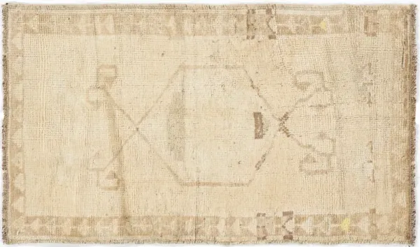 Yastik Hand Woven Wool Rug, 1'8 X 3'2