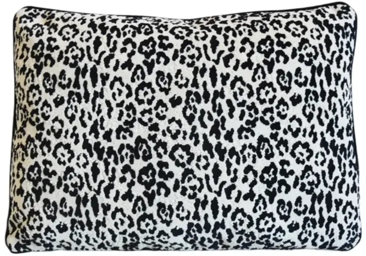 Pierre Frey Jungle Leopard Velvet Pillow