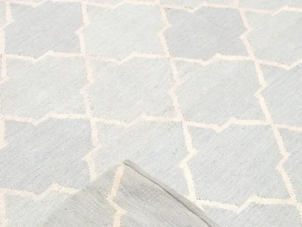 1960s Egyptian Kilim -10'4"x 14'6" - Blue