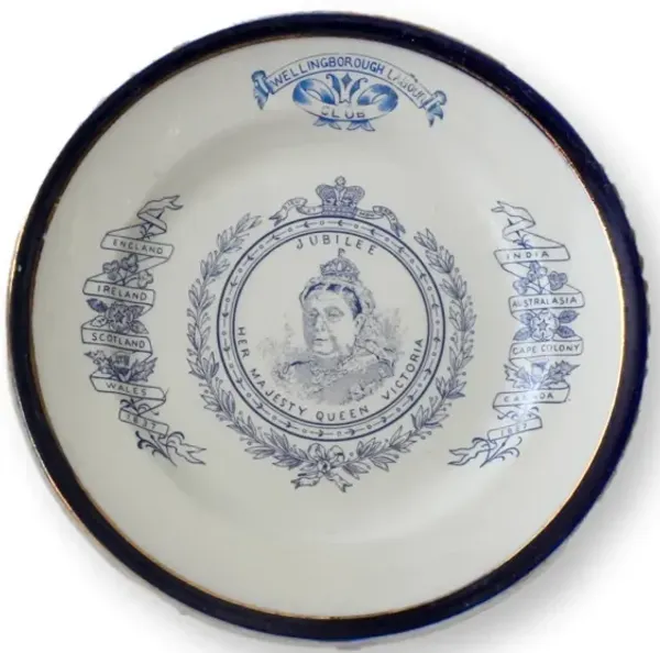 1887 Queen Victoria Golden Jubilee Plate