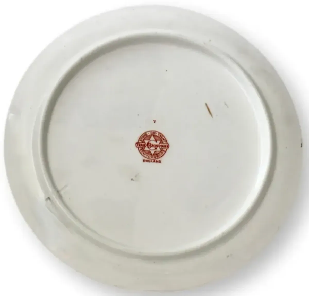 1902 King Edward VII & Alexandra Plate - The Queens Landing - Beige