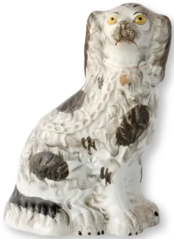 Antique English Staffordshire Dog