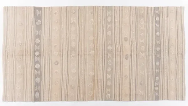 Turkish Kilim Flatweave Rug 5'5 X 10'8