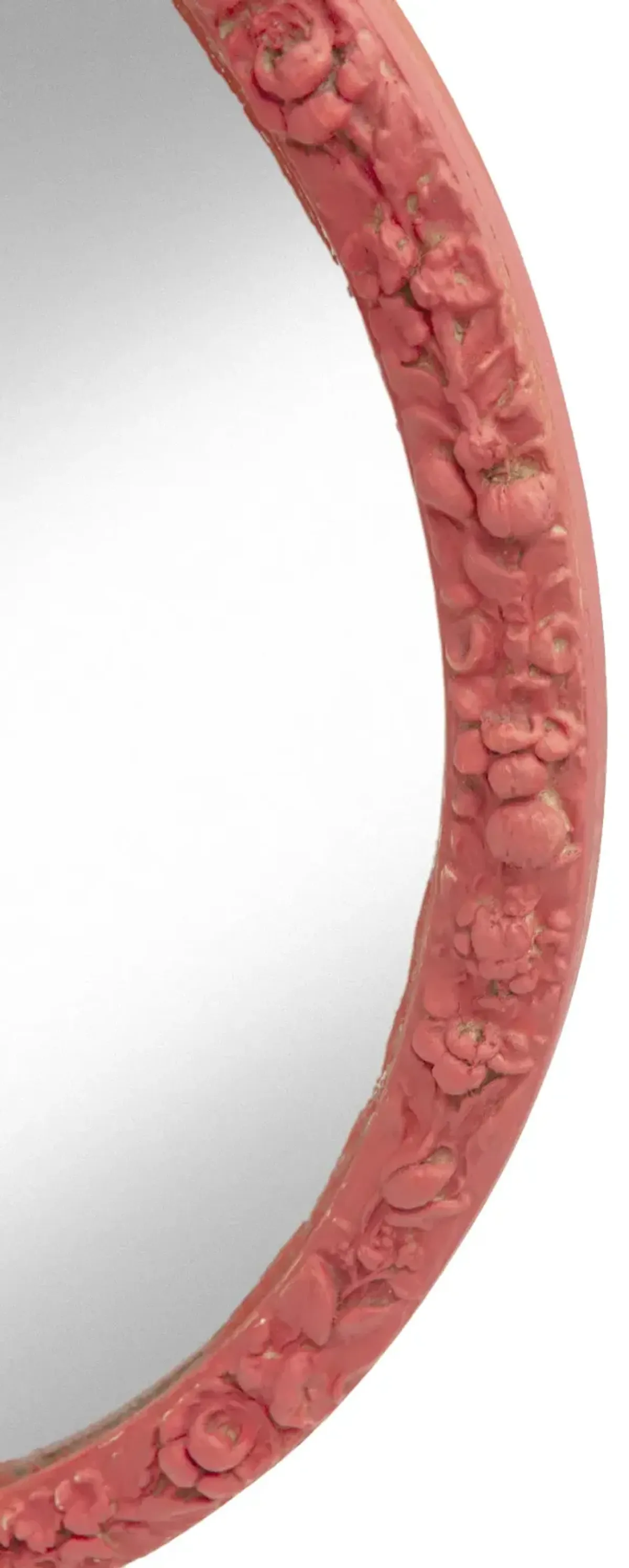 Early 20th C Barbola Framed Table Mirror