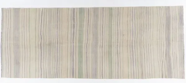 Turkish Kilim Flatweave Rug 4'11 X 13'1