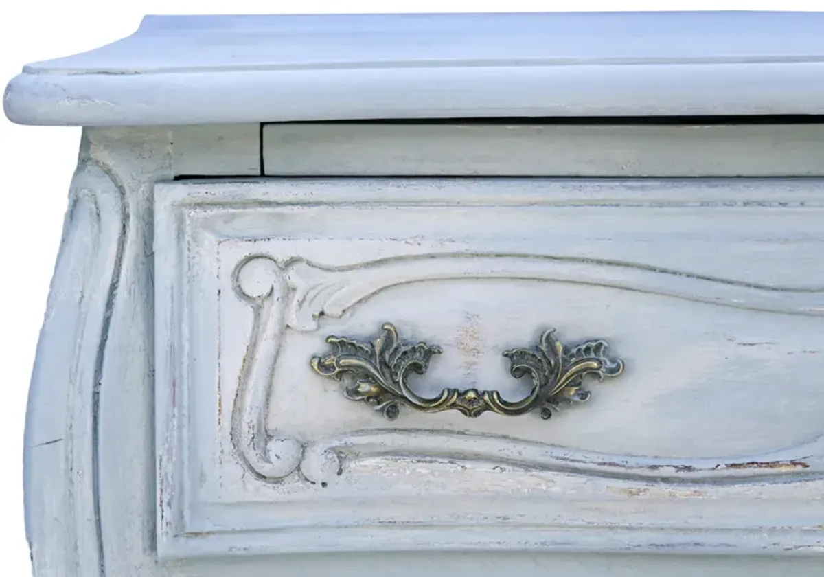 Pale Blue French Provincial Nightstand