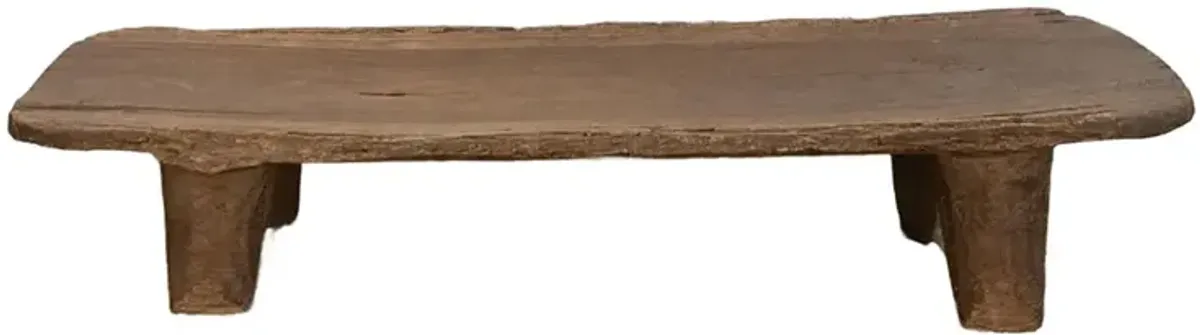Diallo Senufo Antique Coffee Table - de-cor - brown
