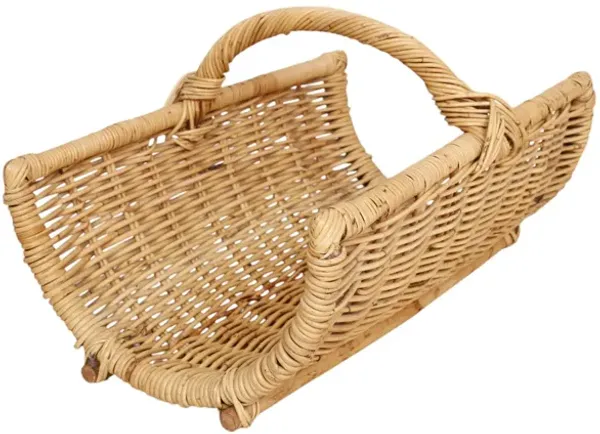 Large Wicker Fireplace Basket