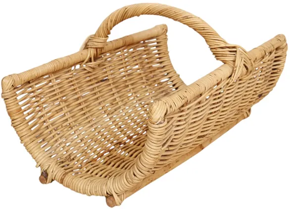 Large Wicker Fireplace Basket