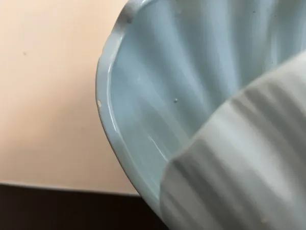 Ceramic Shell Lamp & Shade - C the Light Interiors - Blue