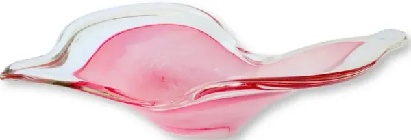 Large Midcentury Murano Glass Bowl