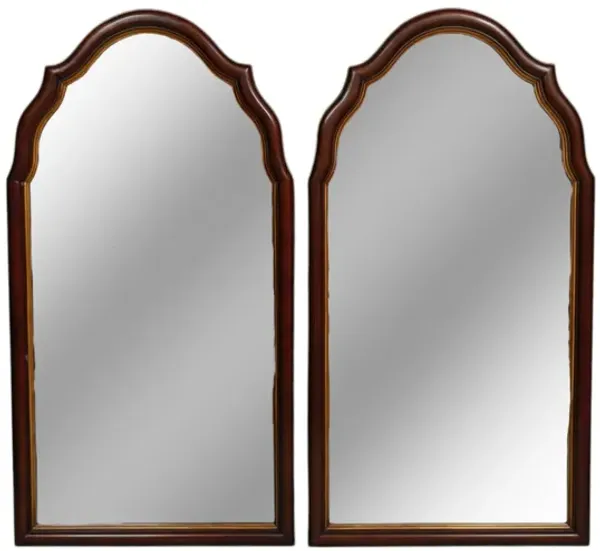 Statton Arched Wall Mirrors - a Pair - Interesting Things