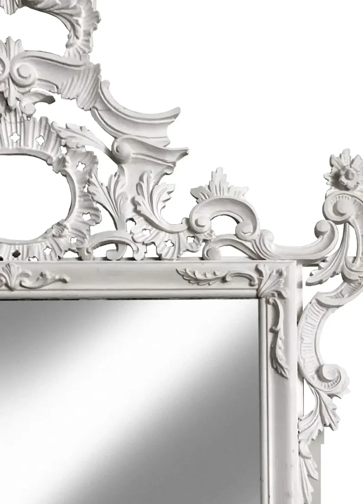 Hand Carved Italian Chippendale Mirror
