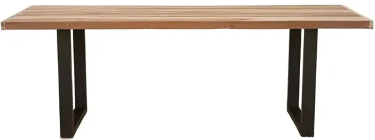 88"L Rustic Modern Reclaimed Wood Table